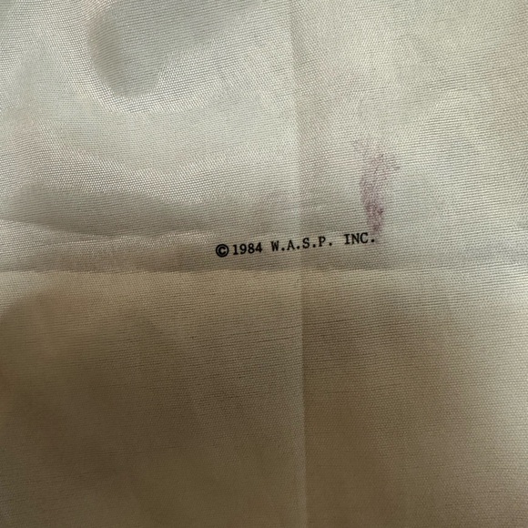 W.A.S.P.  1984 nylon poster - Picture 5 of 7